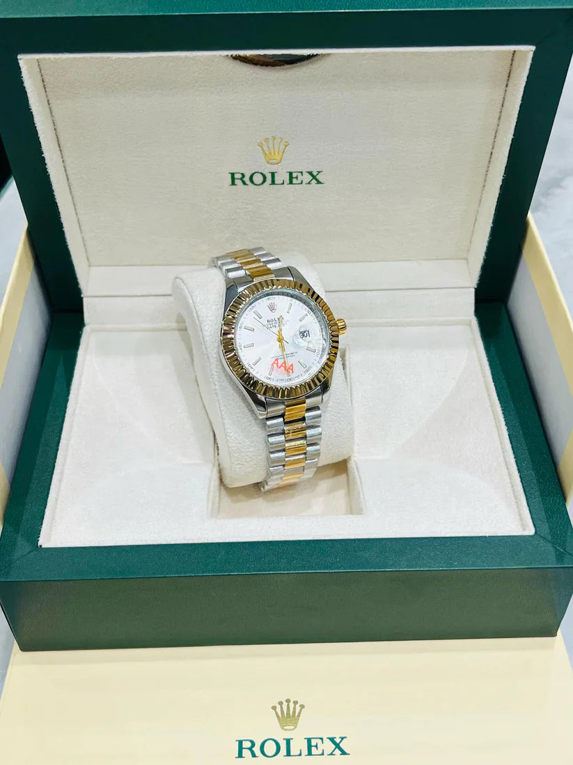 ROLEX DATE JUST SREELNESS STEEL