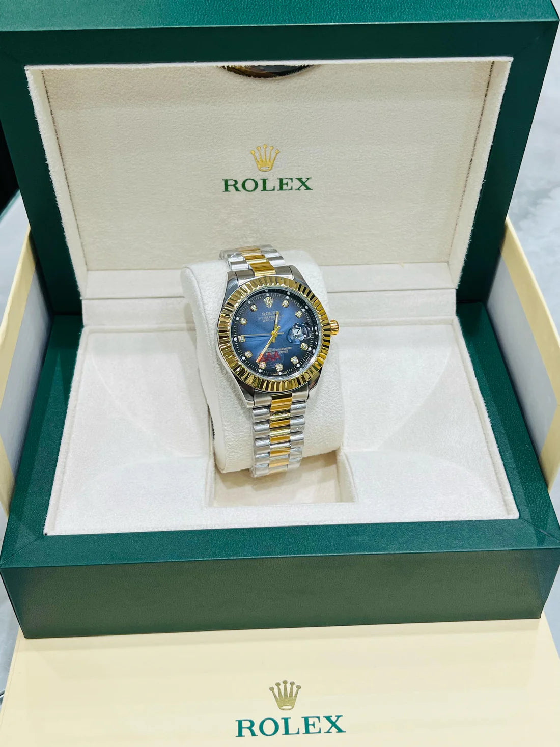 ROLEX DATE JUST SREELNESS STEEL